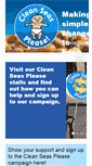 Mobile Screenshot of cleanseasplease.net